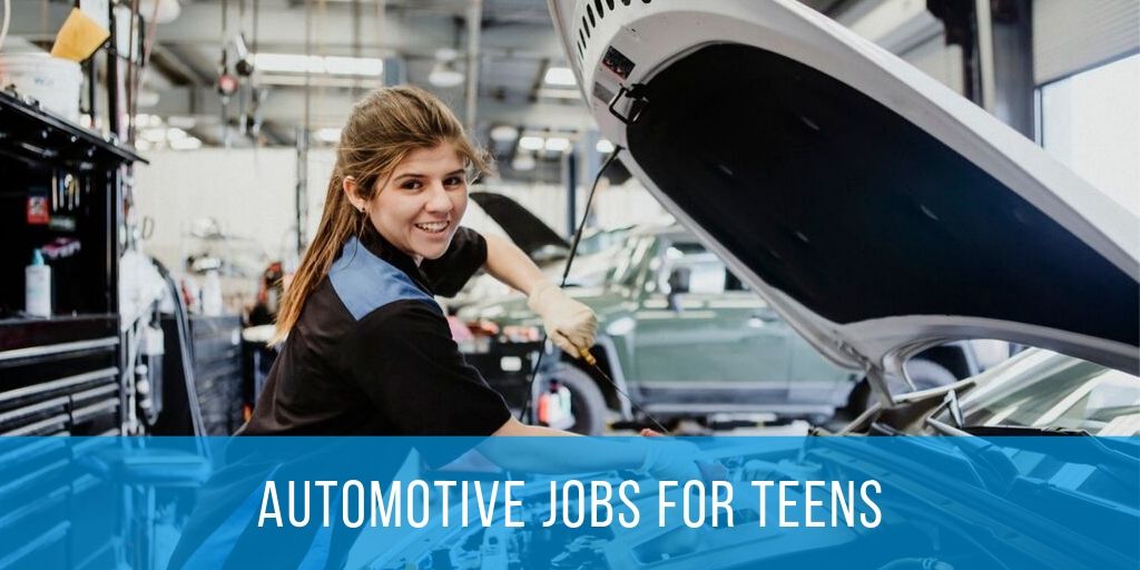 automotive companies jobs for teens